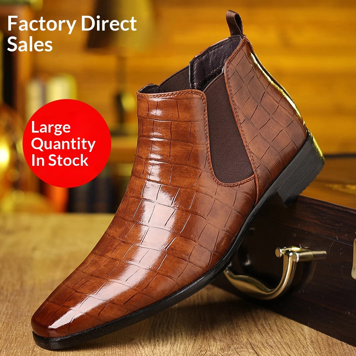 Men's High-end Elegant Leather Shoes — image 6
