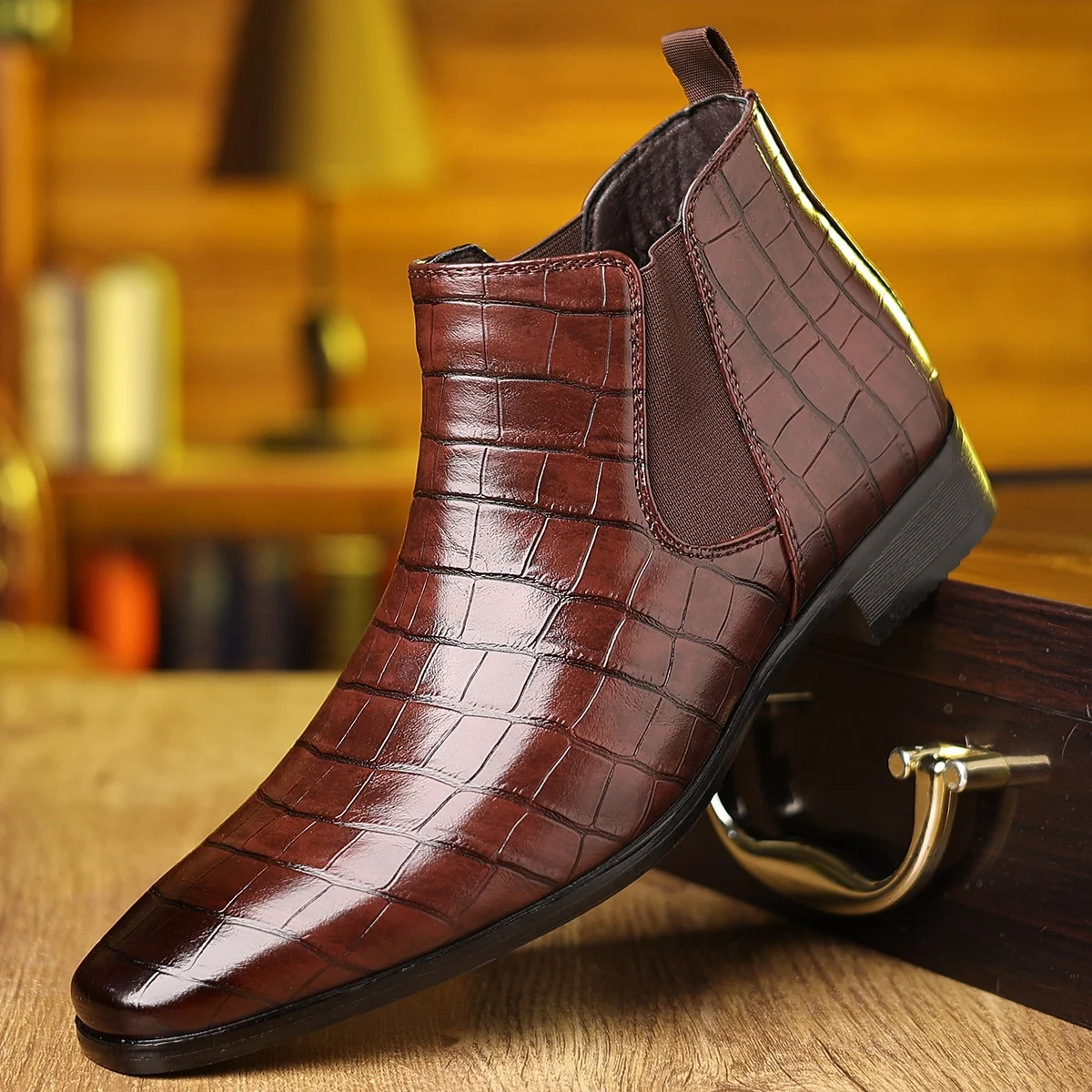 Men's High-end Elegant Leather Shoes — image 4