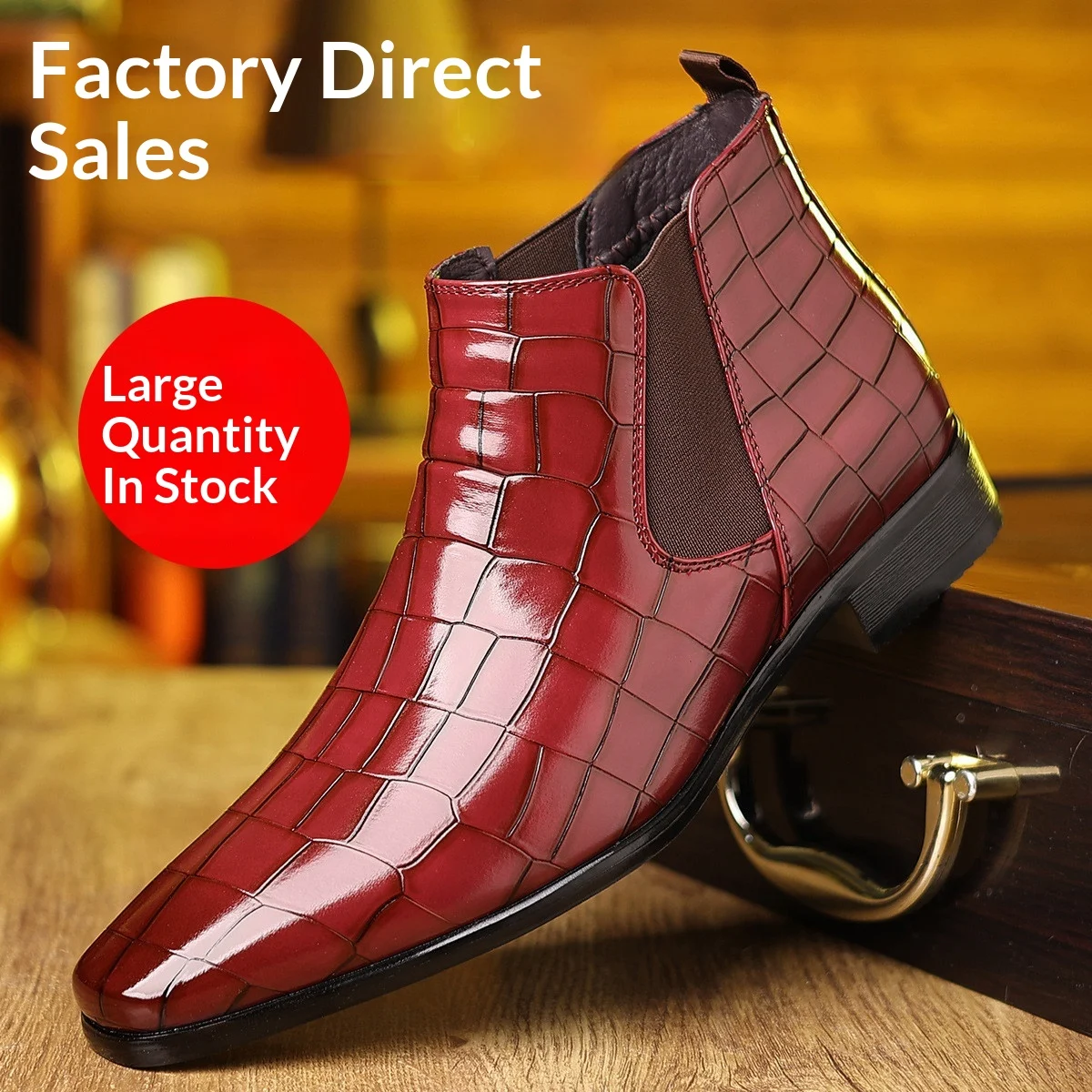 Men's High-end Elegant Leather Shoes — image 5