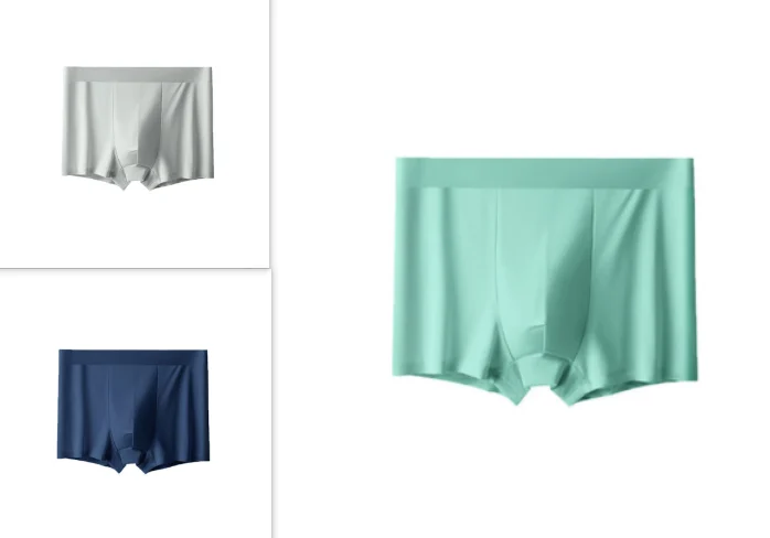 Men's Ice Silk Seamless Antibacterial Breathable Shorts — image 8
