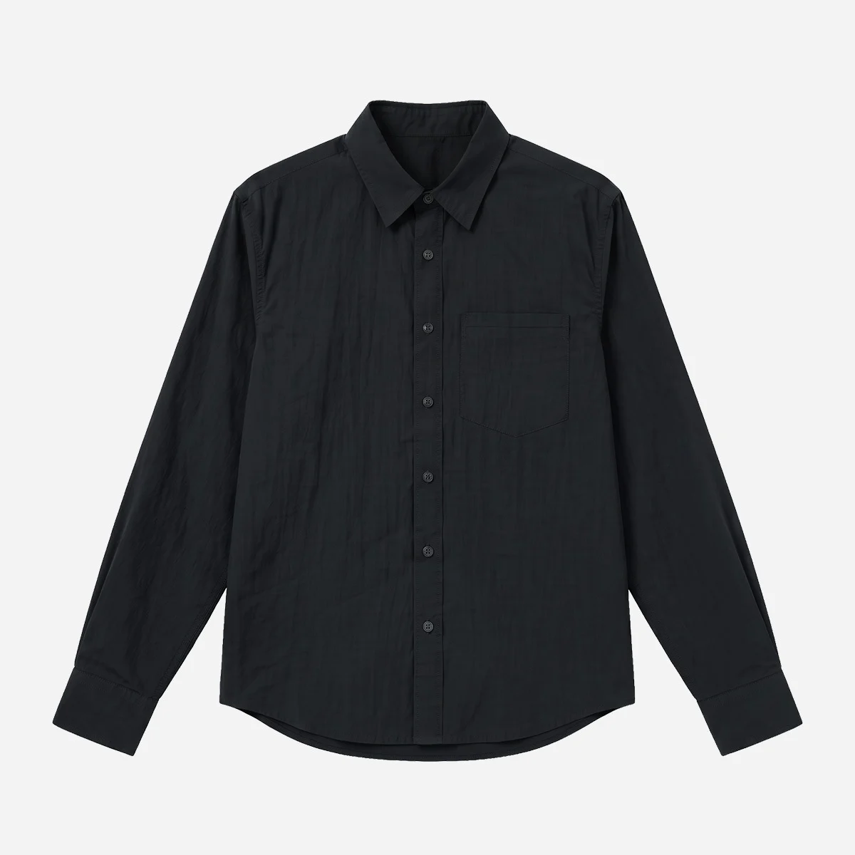 Men's Long-sleeved Shirt With A Relaxed Cool And Loose Fit — image 6
