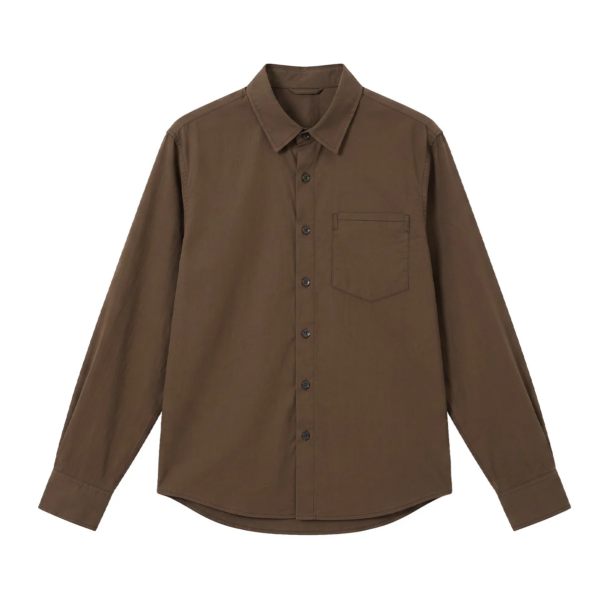 Men's Long-sleeved Shirt With A Relaxed Cool And Loose Fit — image 2