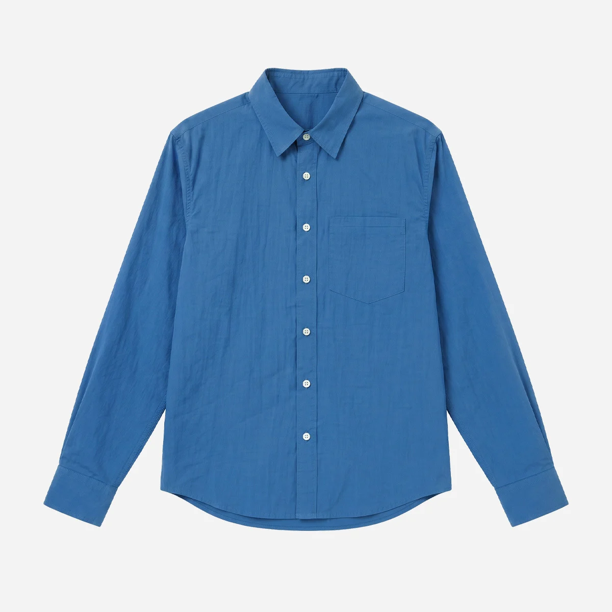 Men's Long-sleeved Shirt With A Relaxed Cool And Loose Fit — image 4