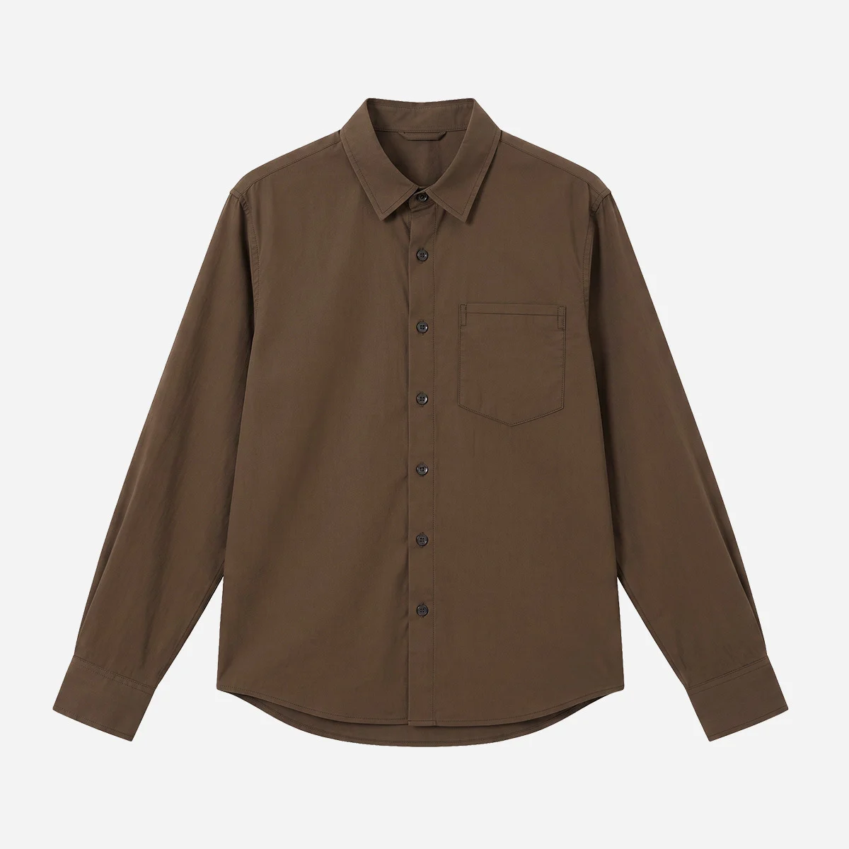 Men's Long-sleeved Shirt With A Relaxed Cool And Loose Fit — image 5