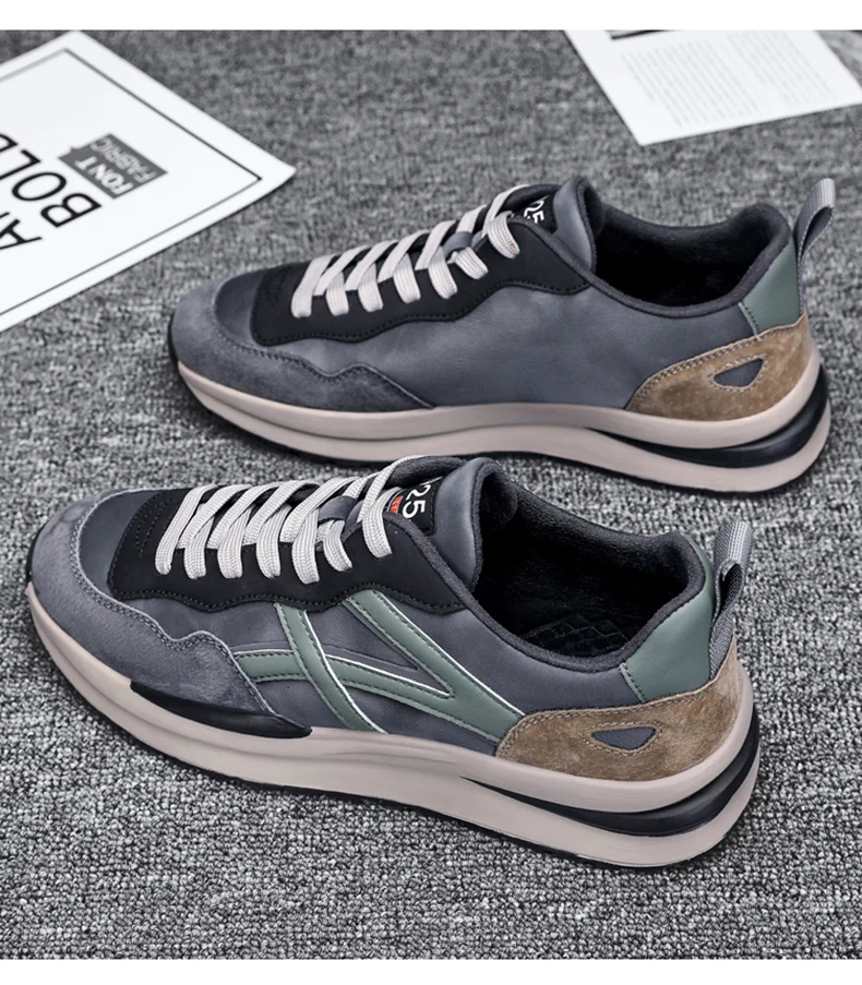 Men's Shoes, Autumn & Winter Soft Sole Casual Cortez Retro Versatile Thick Platform… — image 2