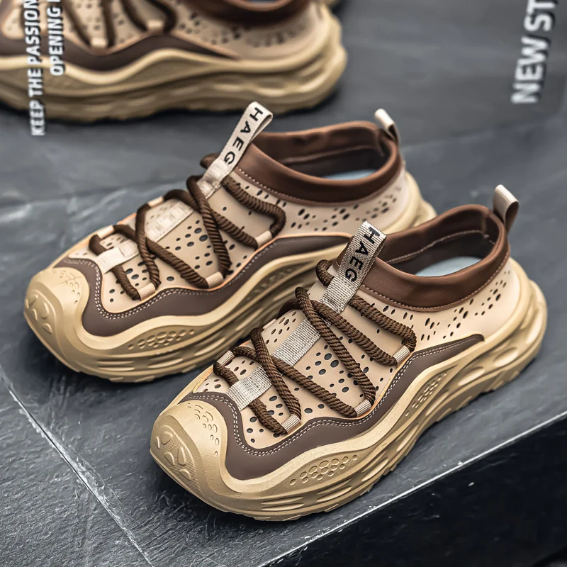 Men's Shoes Summer Comfortable Beach Shoes, Casual Outdoor Hiking & Wading Breathable… — image 1