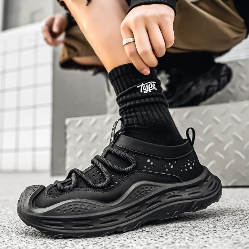 Men's Shoes Summer Comfortable Beach Shoes, Casual Outdoor Hiking & Wading Breathable… — image 2