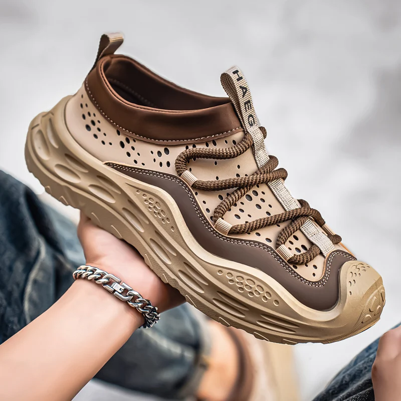 Men's Shoes Summer Comfortable Beach Shoes, Casual Outdoor Hiking & Wading Breathable… — image 5