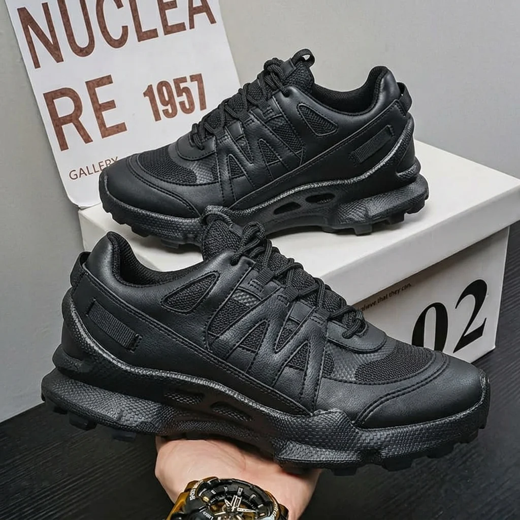 Men's Soft Sole Breathable Sports Walking Shoes, Cross-country Running & Outdoor… — image 3