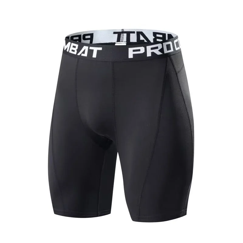 Men's Sports Shorts Breathable Compression Pants High-elastic Training Quick-dry Base… — image 2