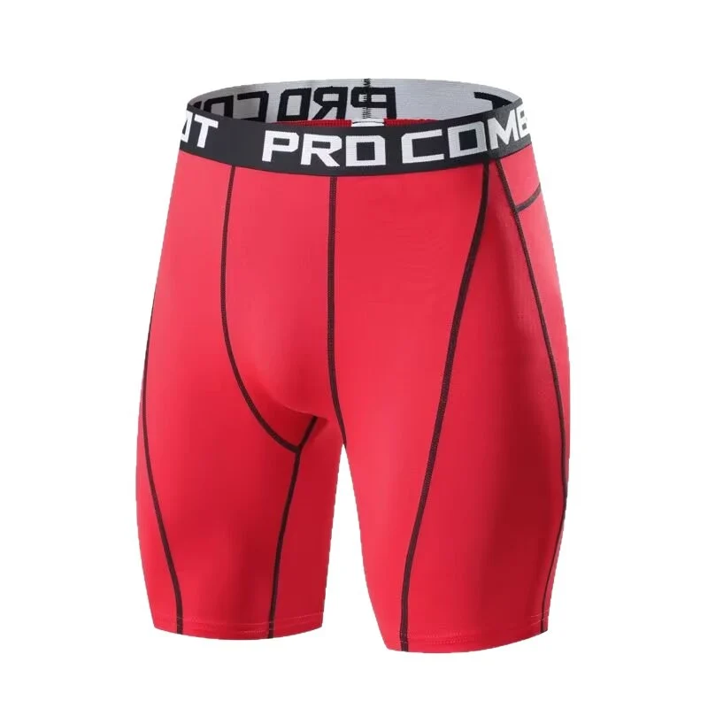 Men's Sports Shorts Breathable Compression Pants High-elastic Training Quick-dry Base… — image 3