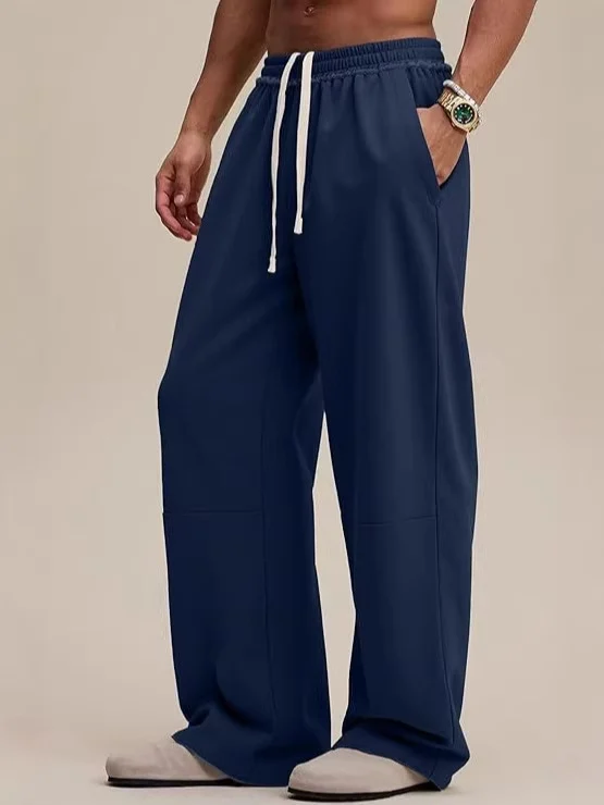 Men's Sports Sweatpants With Braided Waistband, Drawstring Elastic Waist,… — image 4