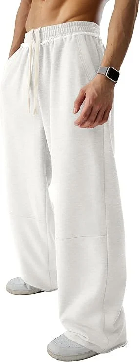 Men's Sports Sweatpants With Braided Waistband, Drawstring Elastic Waist,… — image 10