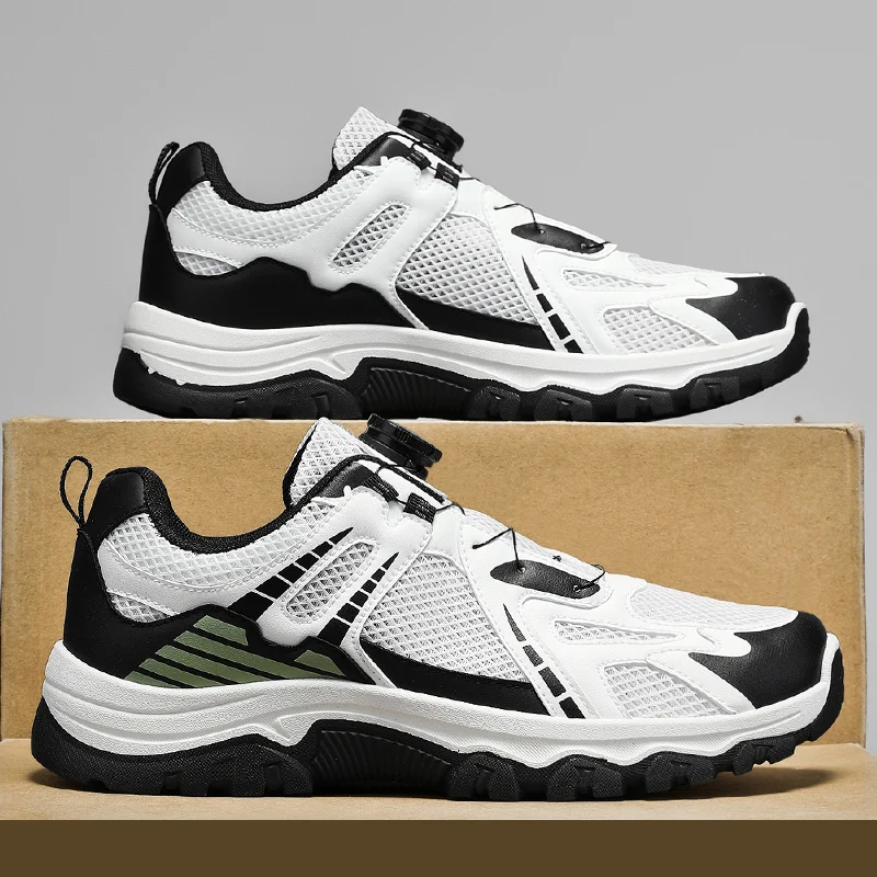 Men's Summer Hiking Shoes, New Breathable Hollow Mesh Sneakers, Non-slip… — image 2