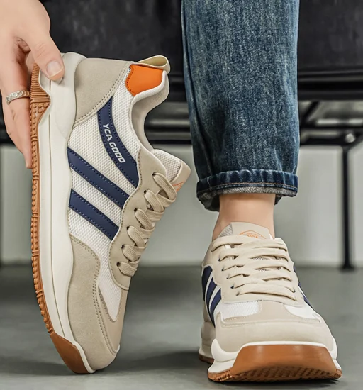 Men's Wide Toe Cortez-style Sneakers, Extra Shoes For Feet & High Instep, Soft Mesh… — image 5