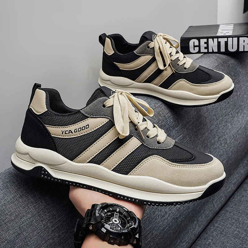 Men's Wide Toe Cortez-style Sneakers, Extra Shoes For Feet & High Instep, Soft Mesh… — image 6