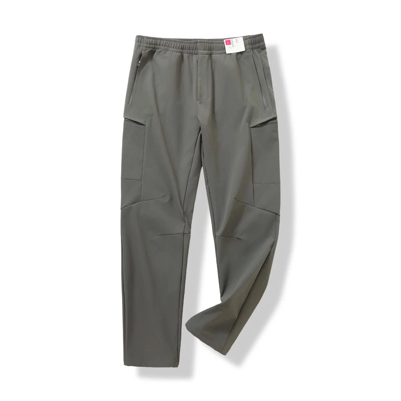 Men Stretch Softshell Cargo Pants Windproof Abrasion Resistant, Elastic Drawstring… — image 7