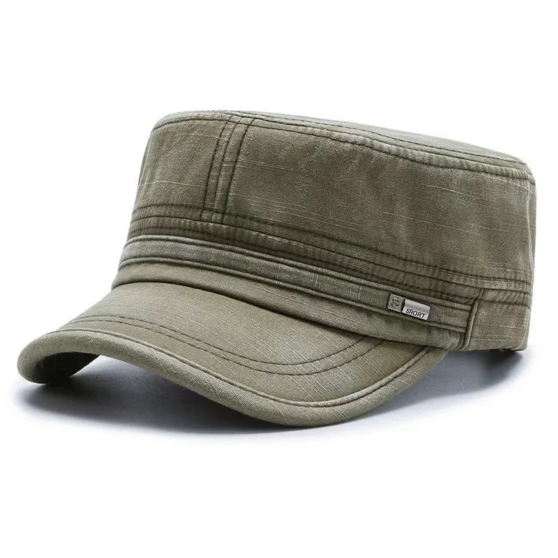 Mens All-season Outdoor Casual Flat-brim Hat — variant image