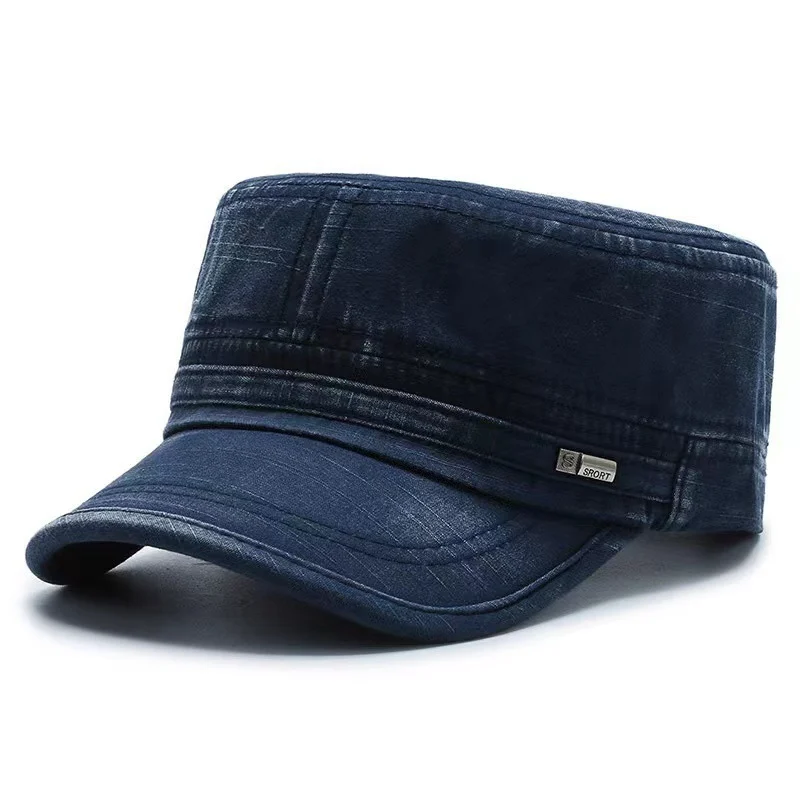 Mens All-season Outdoor Casual Flat-brim Hat — image 4