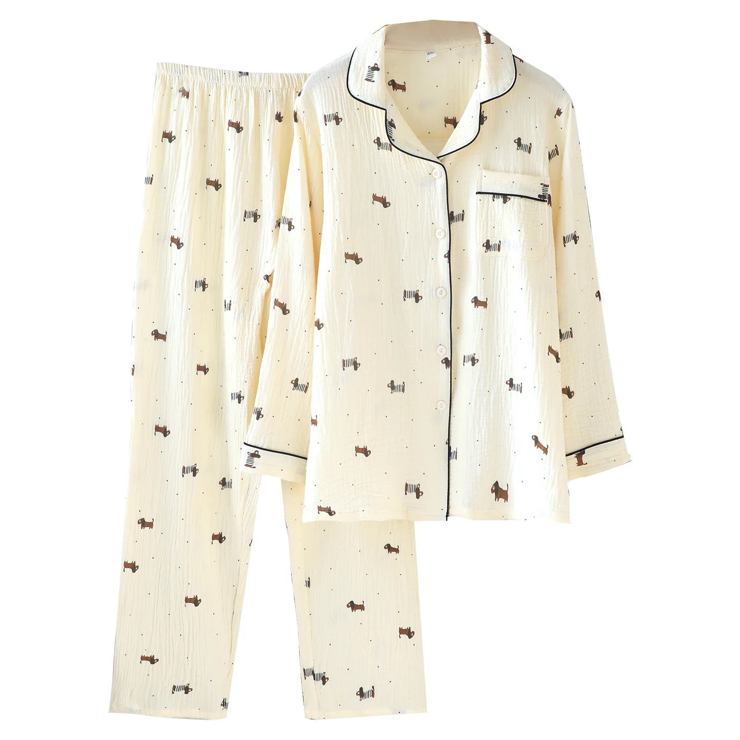 Mens And Womens Cartoon Cardigan Set — image 2
