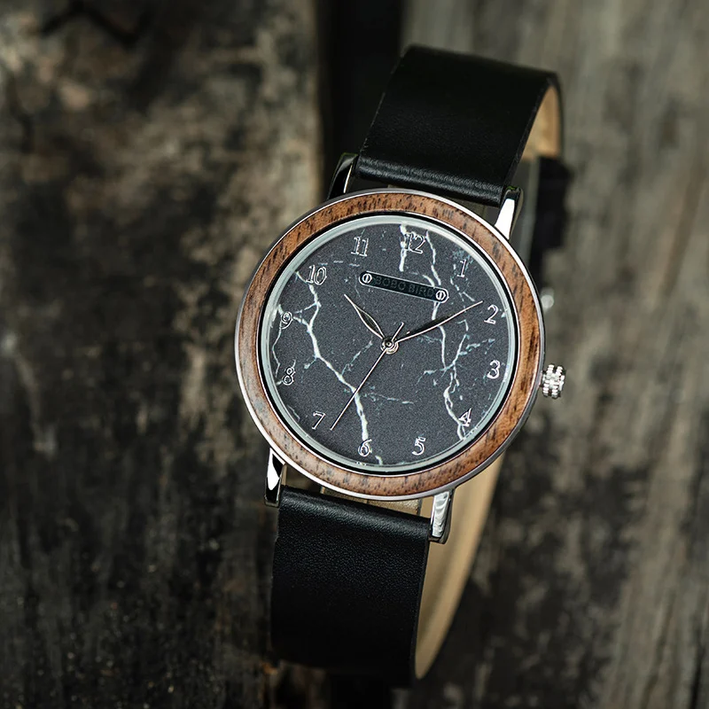 Mens And Womens Minimalist Wooden Watches — image 3