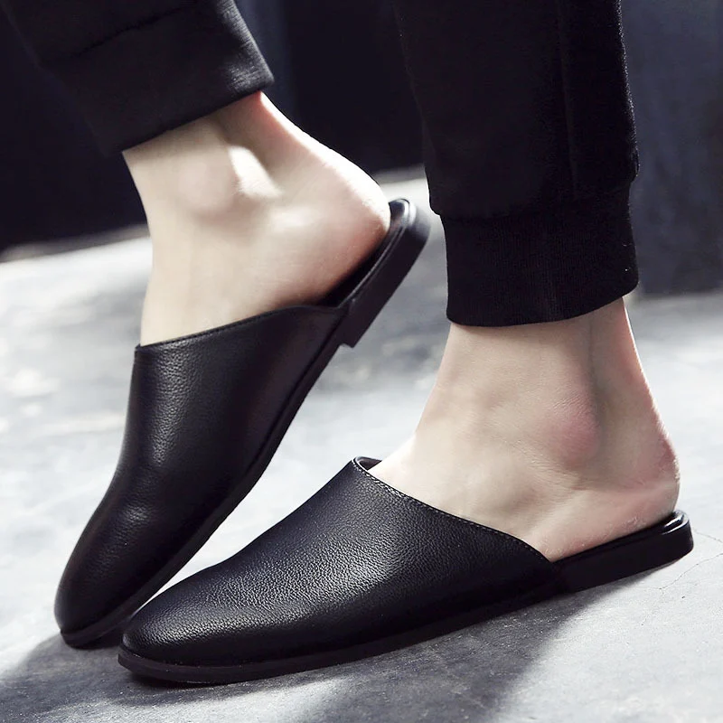 Mens Backless Fashionable Casual Half-slippers — image 4