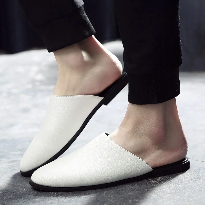 Mens Backless Fashionable Casual Half-slippers — image 3