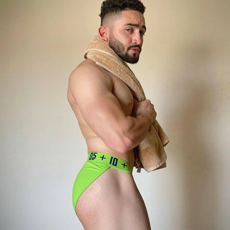 Mens Briefs Ribbed Cotton Underpants — image 6