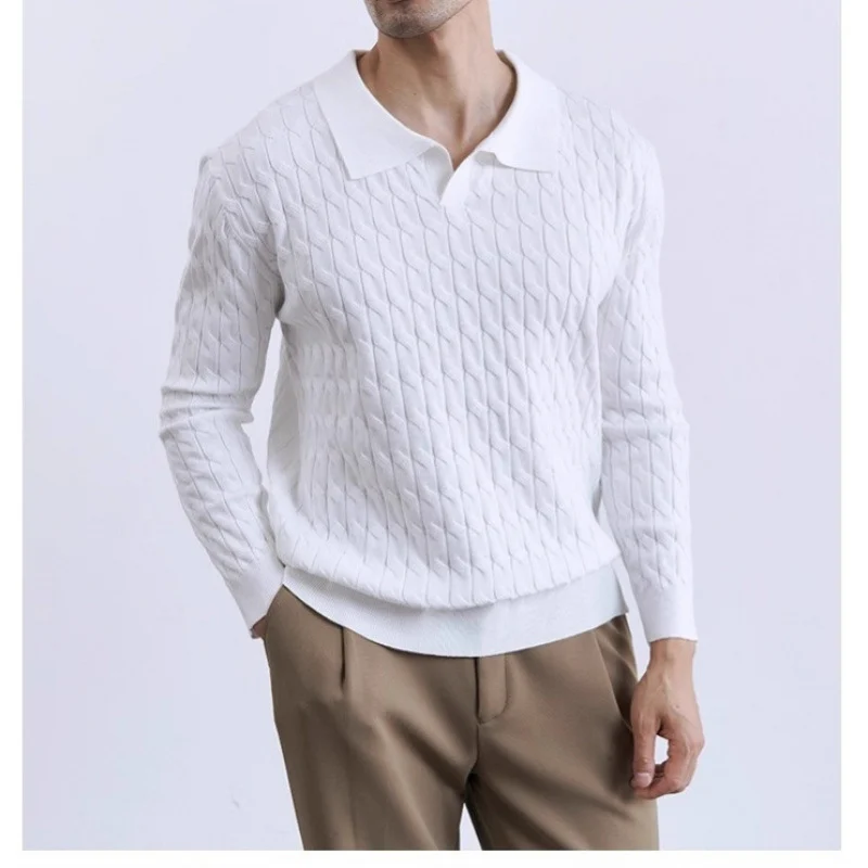 Mens Casual Comfortable Pullover Sweater — image 7