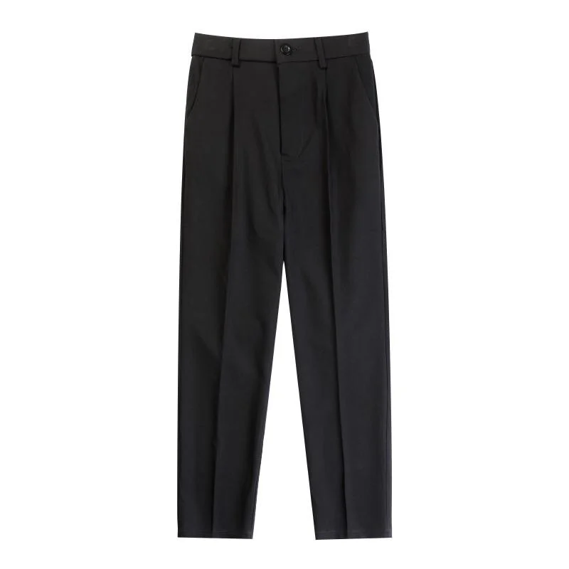 Mens Casual Loose-fitting Versatile Straight-leg Pants — image 7