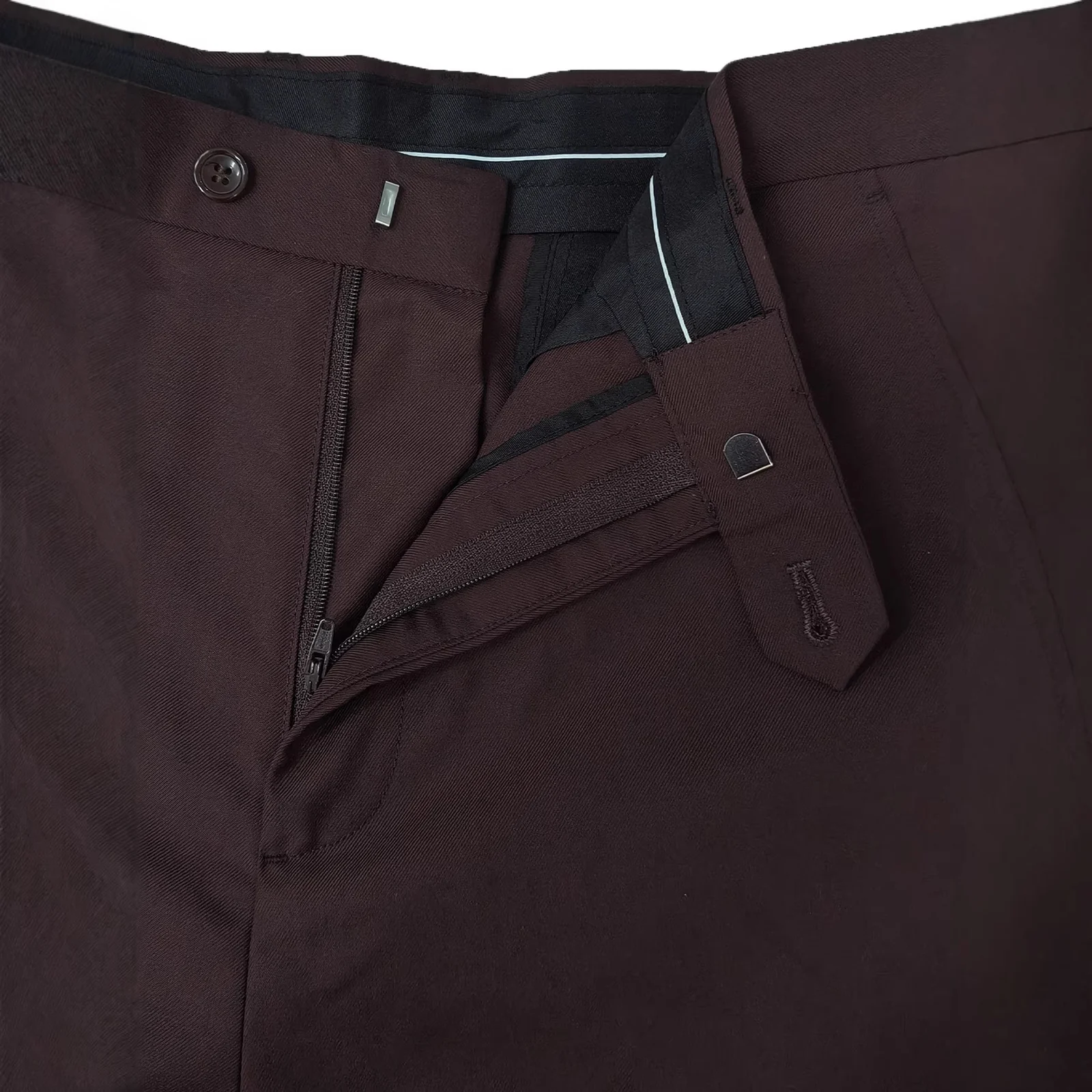 Mens Casual Pants Business Dress Trousers — image 5