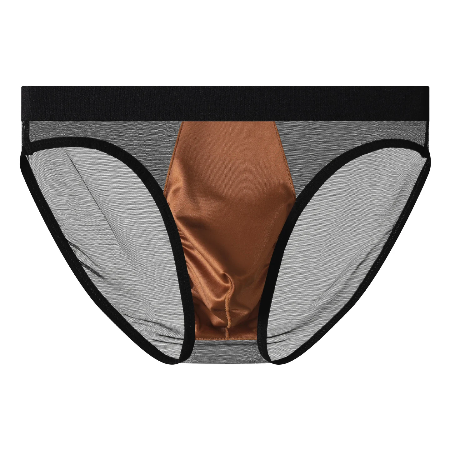 Mens Comfortable Sports Mesh Briefs — image 1
