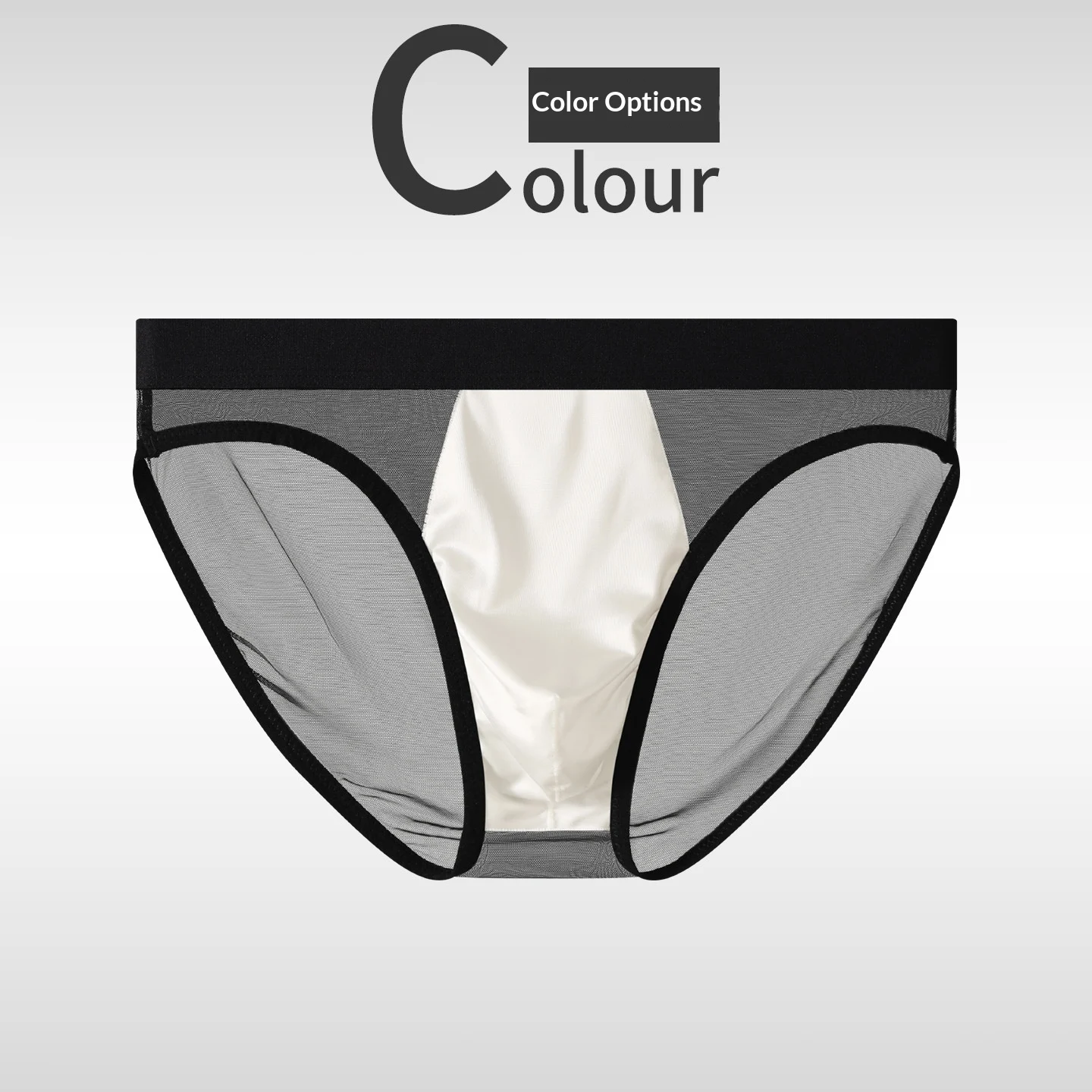 Mens Comfortable Sports Mesh Briefs — image 4