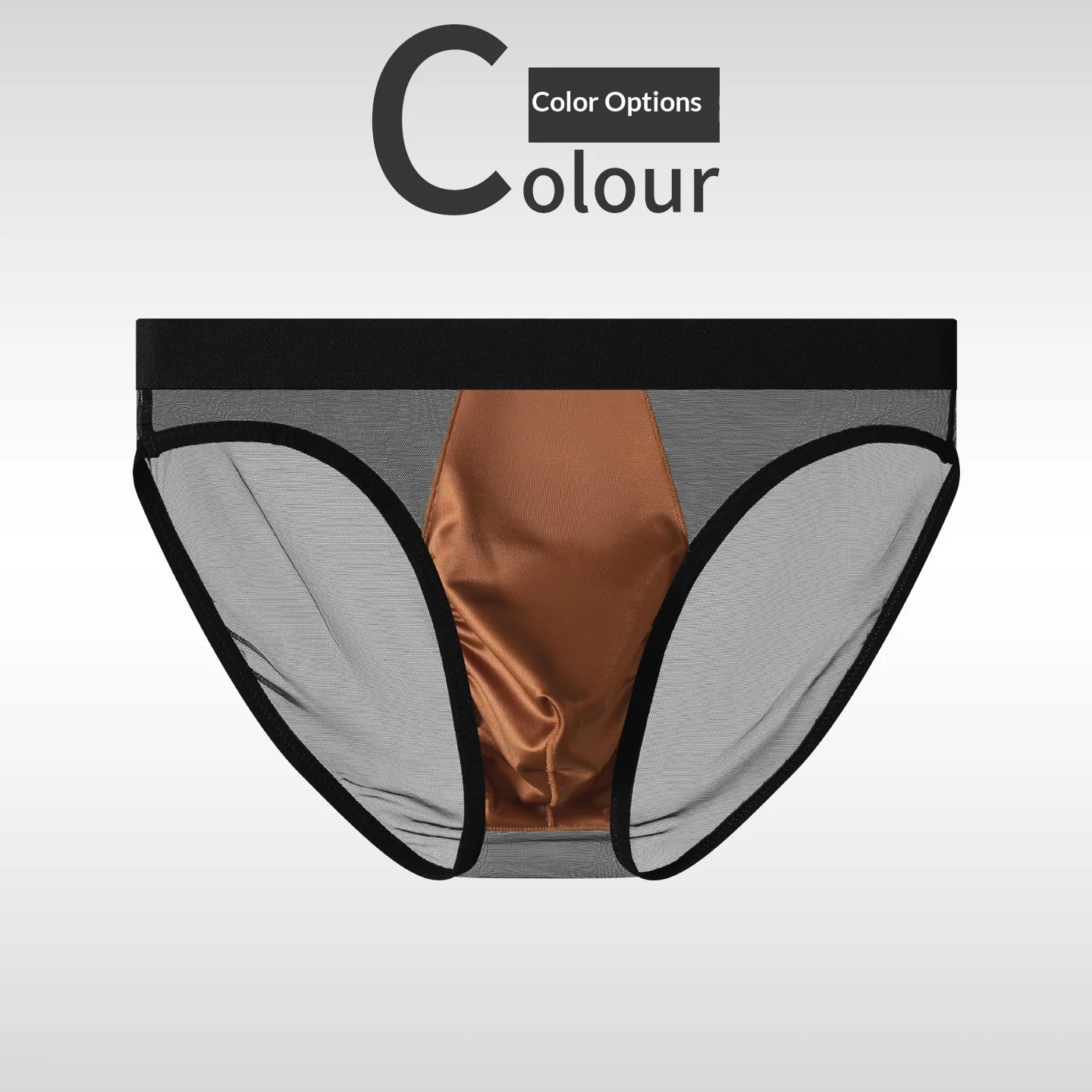 Mens Comfortable Sports Mesh Briefs — image 5