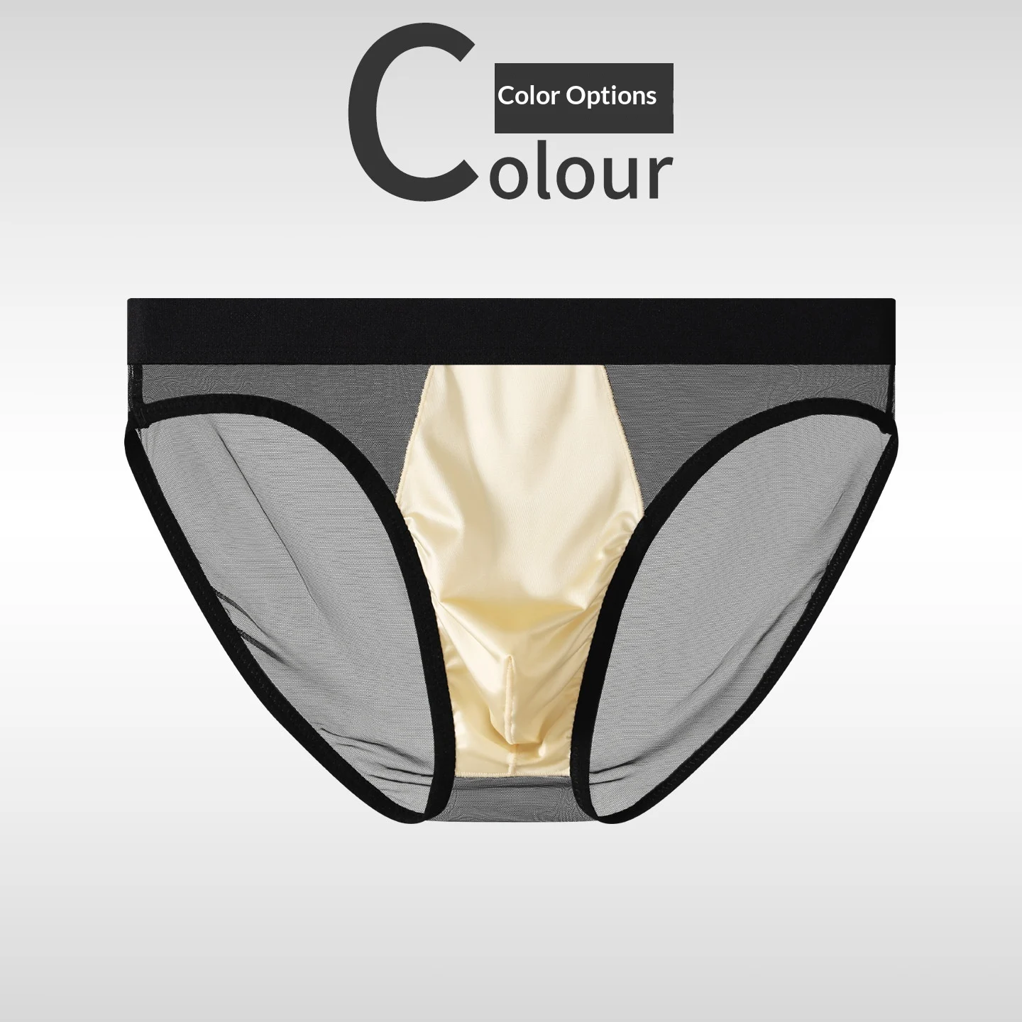 Mens Comfortable Sports Mesh Briefs — image 9