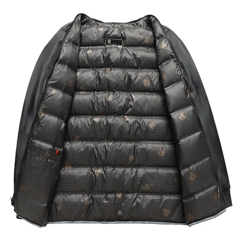 Mens Detachable Liner Hooded Down Jacket — image 6
