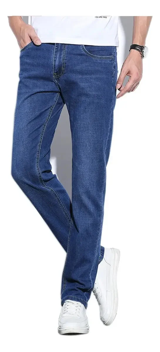 Mens Durable Straight-leg Jeans — image 8
