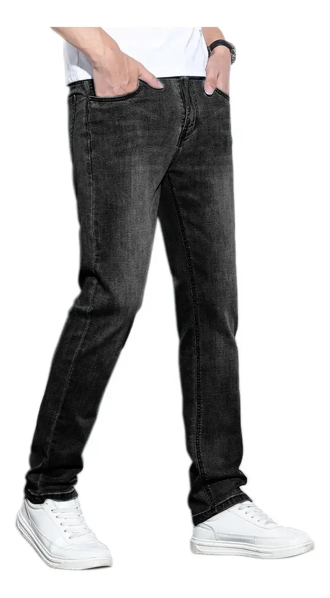 Mens Durable Straight-leg Jeans — image 1