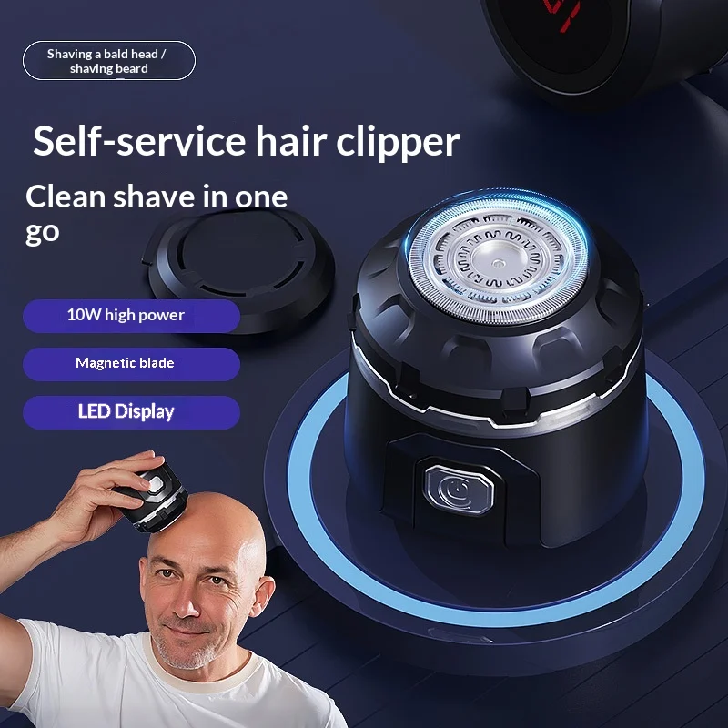 Mens Electric Hair Clipper Waterproof Shaver Barber Tool — image 4