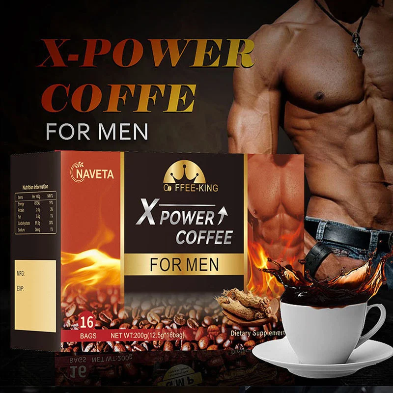 Mens Energy Black Coffee Ginseng Oyster Tonic Instant — image 5