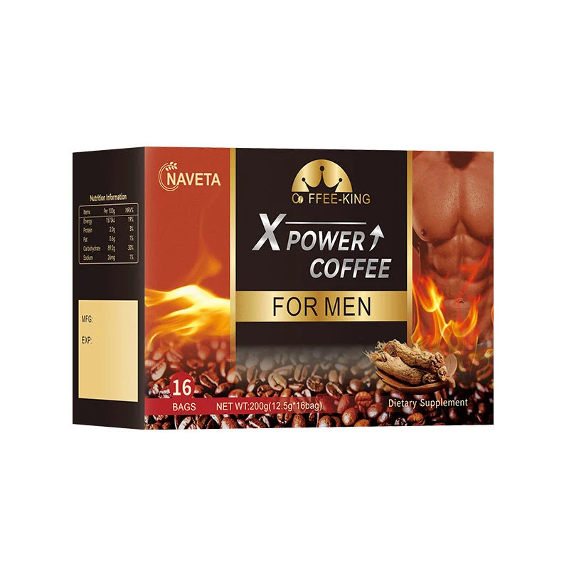 Mens Energy Black Coffee Ginseng Oyster Tonic Instant — image 4
