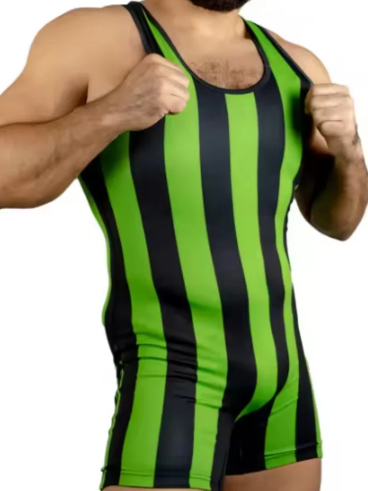 Mens Fashionable Sports Tight-fitting Jumpsuit — image 3