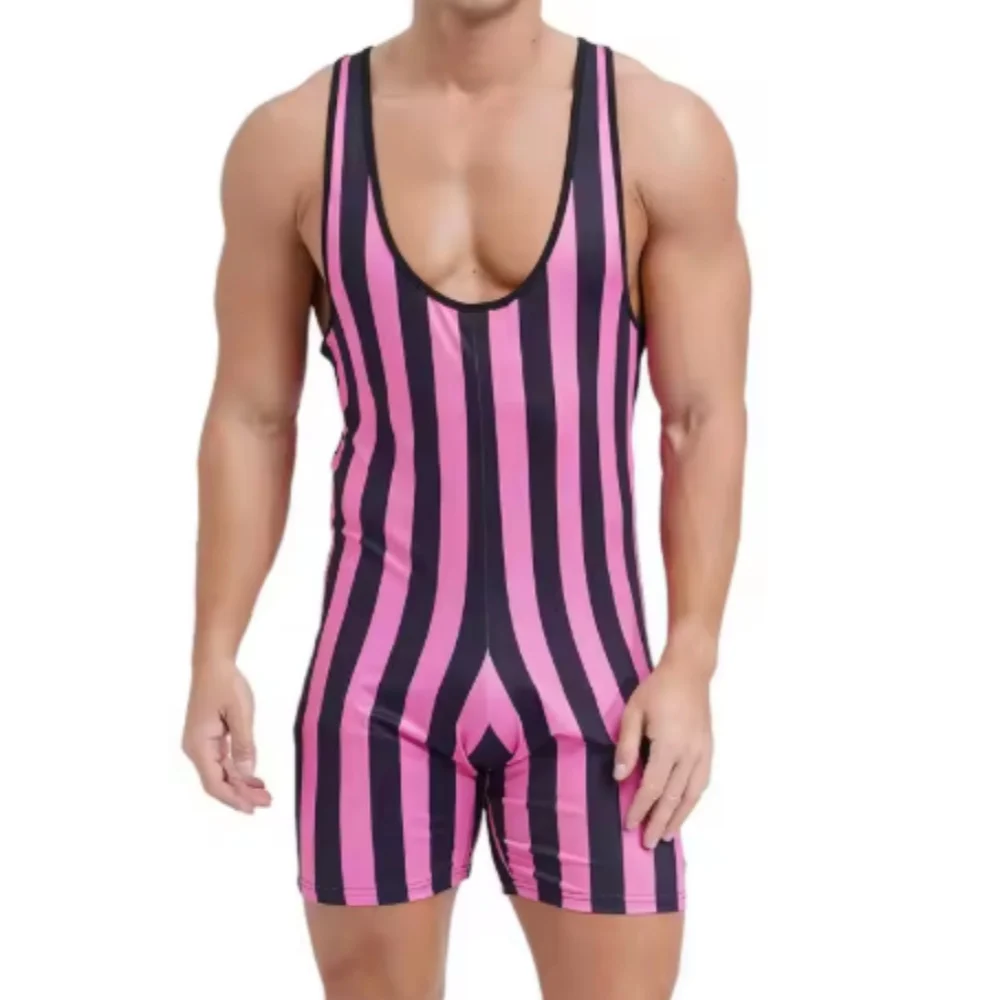 Mens Fashionable Sports Tight-fitting Jumpsuit — image 6