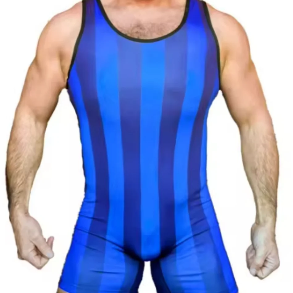 Mens Fashionable Sports Tight-fitting Jumpsuit — image 2