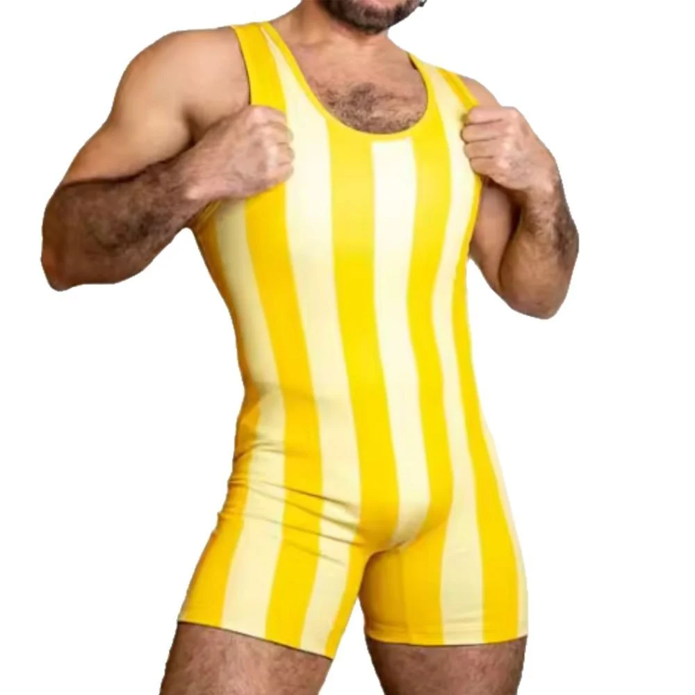 Mens Fashionable Sports Tight-fitting Jumpsuit — image 7