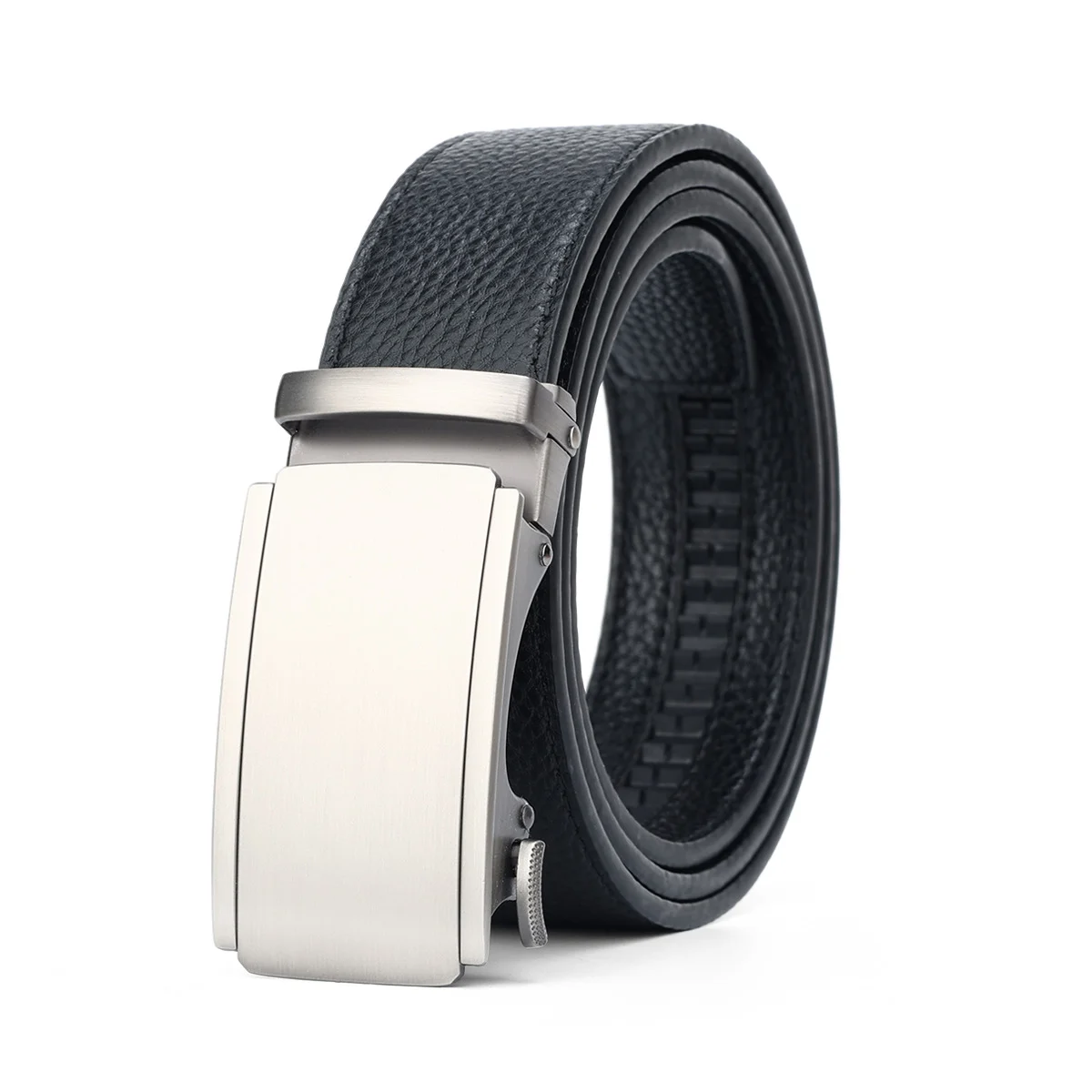 Mens High-end Automatic-buckle Leather Belt — image 2