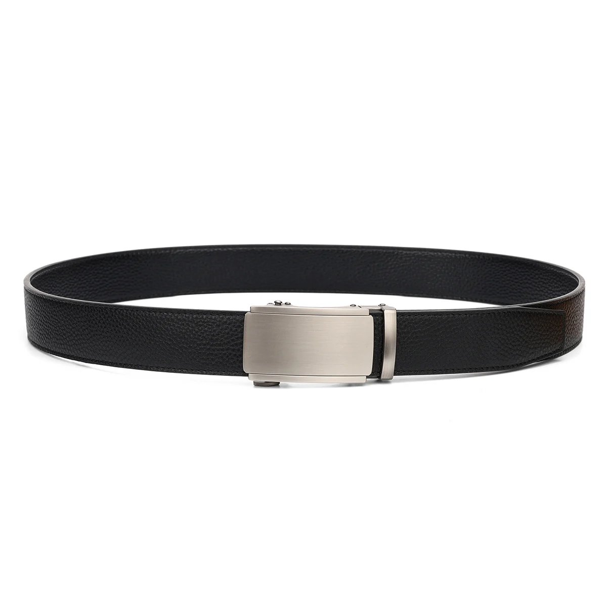 Mens High-end Automatic-buckle Leather Belt — image 5