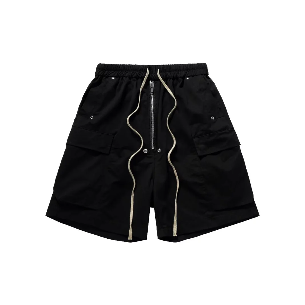 Mens Loose-fit Straight-leg Multi-pocket Utility Shorts — image 6