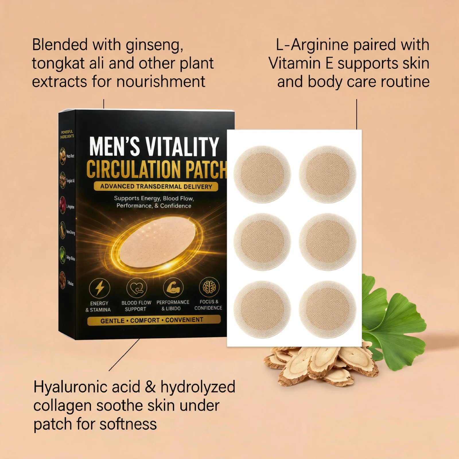 Mens Massage Vitality Care Patch — image 4