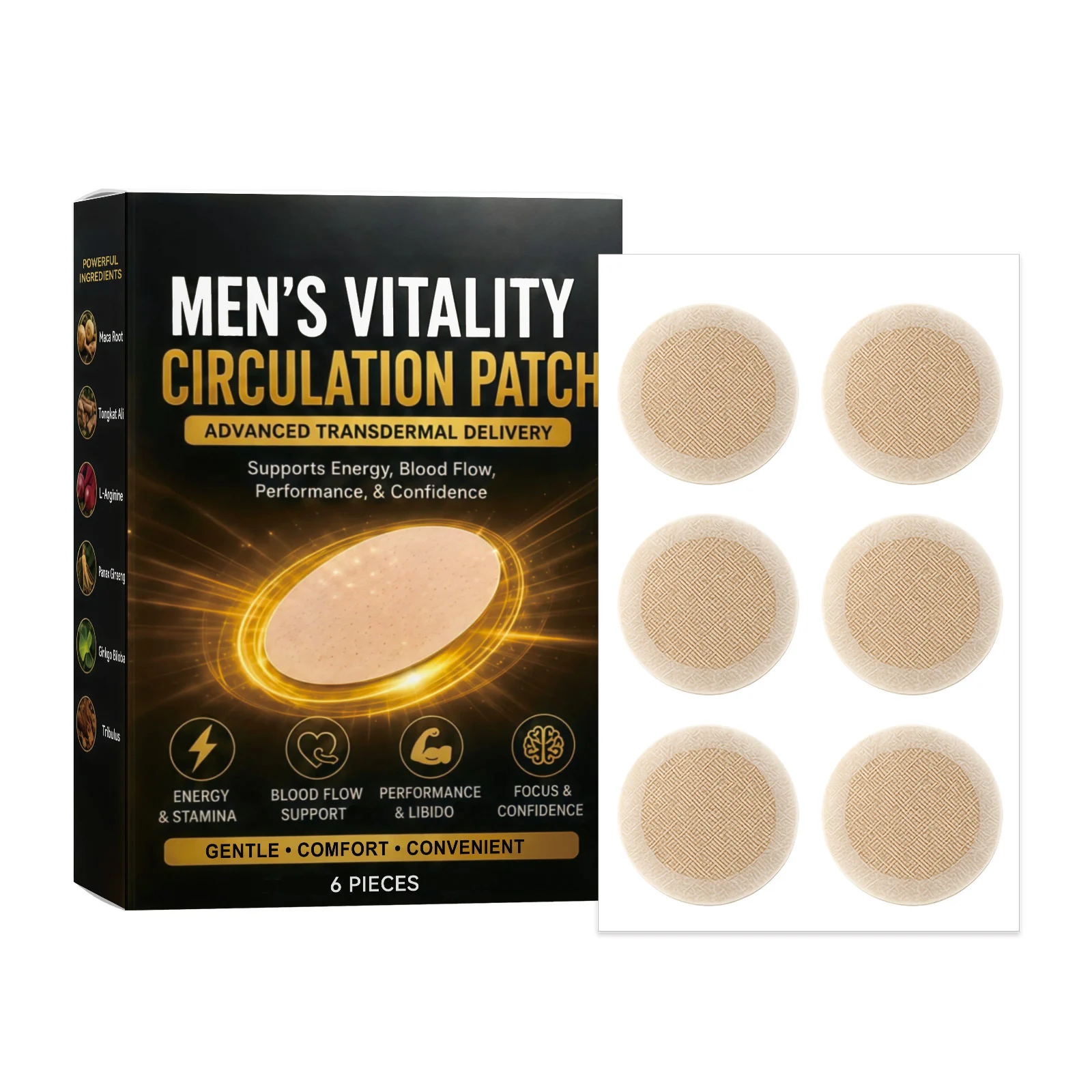 Mens Massage Vitality Care Patch — image 5